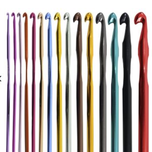 Agulha de crochê - Alumínio círculo