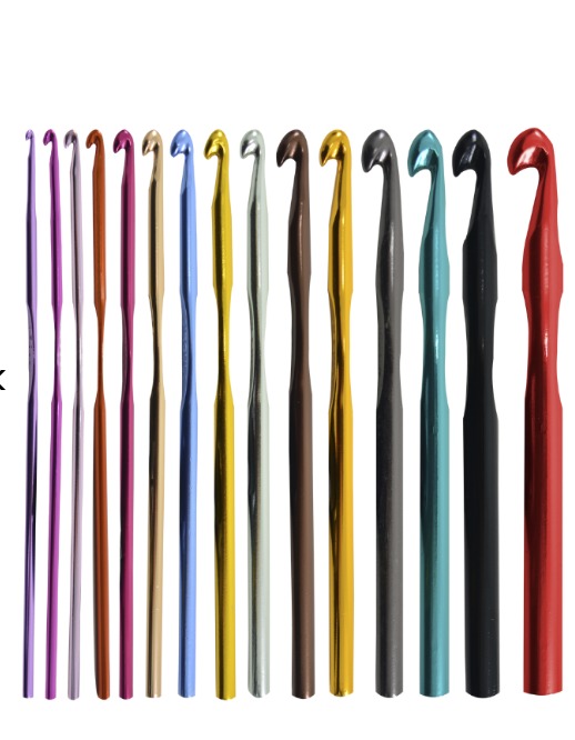 Agulha de crochê - Alumínio círculo