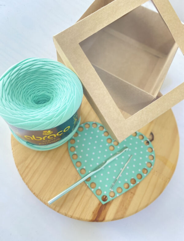 kit Cesto Coração + Vídeo aula - Imagem 2