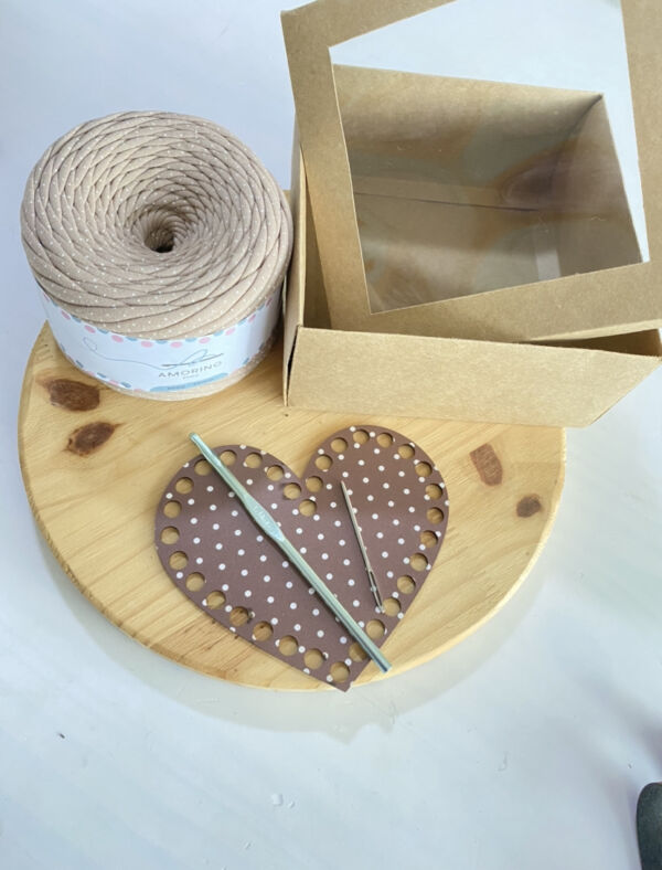 kit Cesto Coração + Vídeo aula - Imagem 9