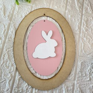 Kit MDF Guirlanda de Páscoa