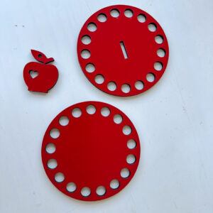 Kit Bases MDF Tampa e fundo Maçã