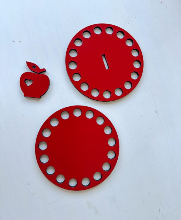Kit Bases MDF Tampa e fundo Maçã