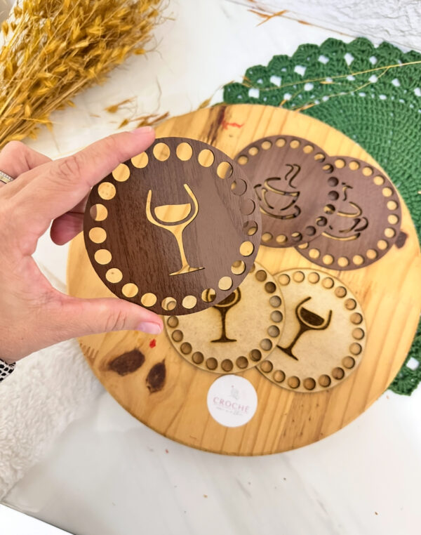 Base Decor MDF - Porta copos