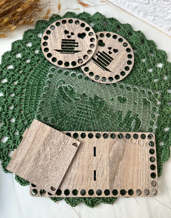 Kit MDF + Acrílico - Porta Chá Vó - Imagem 10