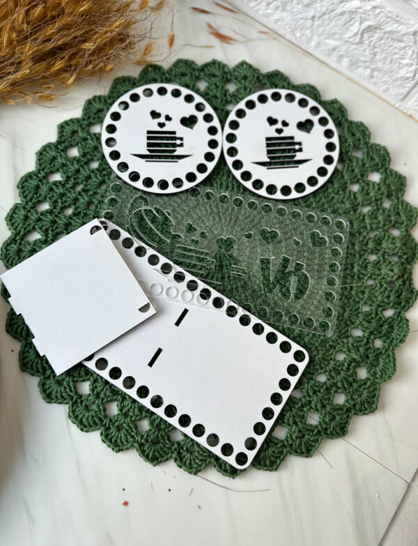 Kit MDF + Acrílico - Porta Chá Vó - Imagem 7
