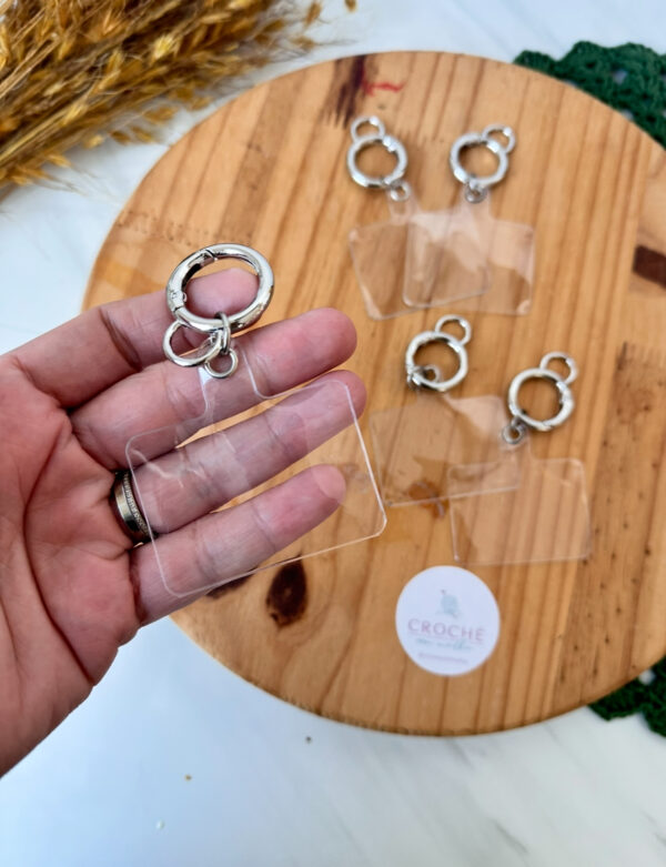Suporte Cordão para Celular - Argola Mosquetão