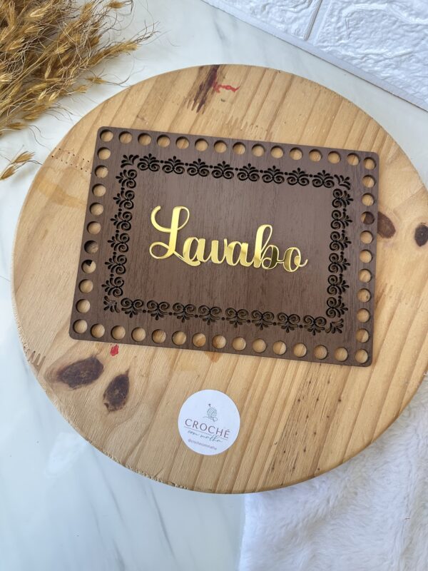 Base de MDF - Quadrinho Lavabo - Imagem 3
