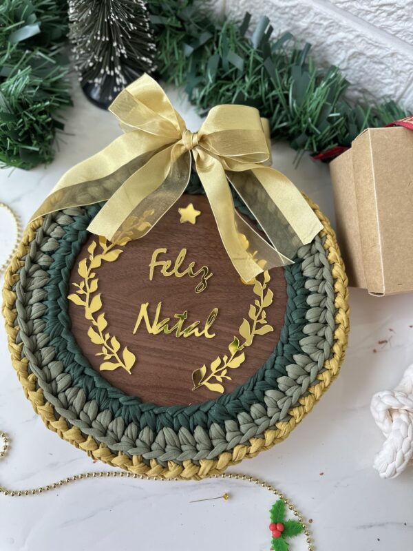 Base Guirlanda Feliz Natal - Imagem 4