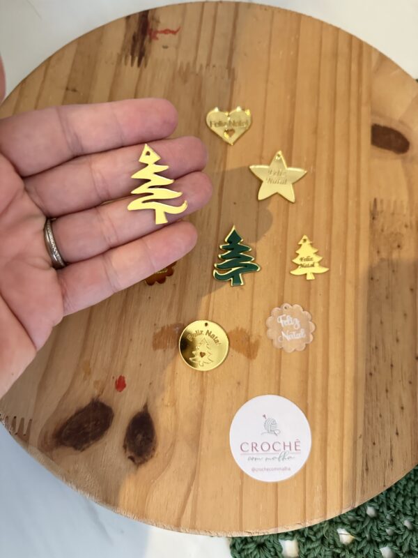 Pingente acrílico Natal - Imagem 8