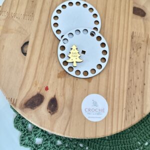 Kit Bases MDF Tampa e fundo Natal