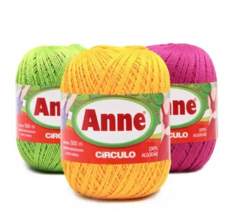 Linha Anne 500 Circulo Cores Lisas
