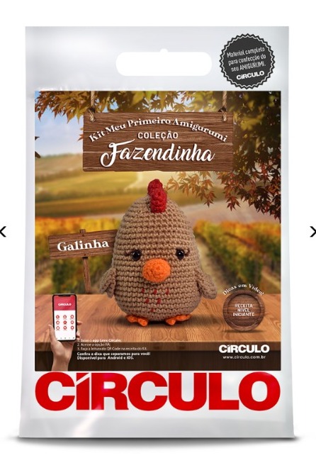 Kit Meu Primeiro Amigurumi - Coleção Fazendinha - Imagem 2