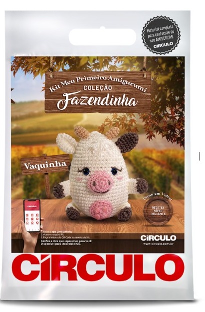 Kit Meu Primeiro Amigurumi - Coleção Fazendinha - Imagem 5