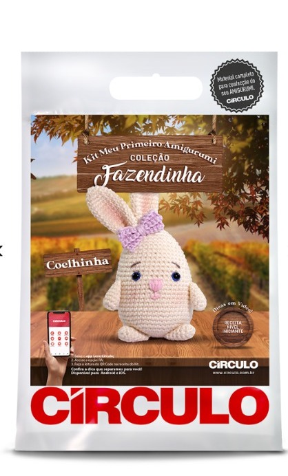 Kit Meu Primeiro Amigurumi - Coleção Fazendinha - Imagem 6