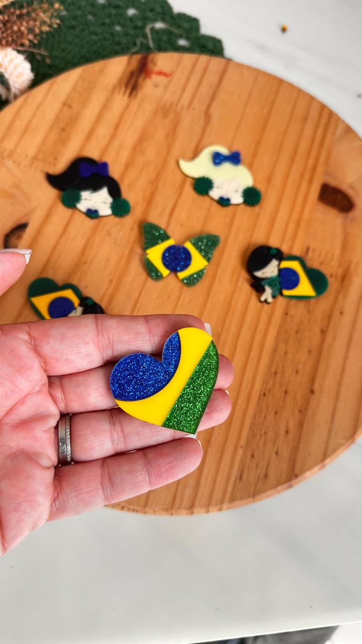 Aplique Acrílico -Brasil - Imagem 2